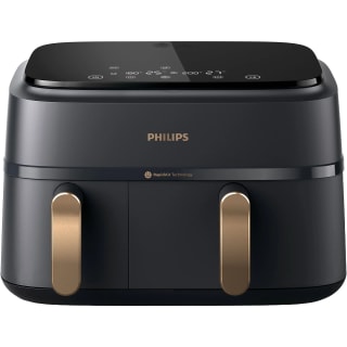 Freidora aire Philips Airfryer NA352/00, Doble cesta, 6 L y 3 L, 2.750 W por 84.99€