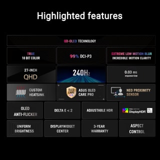 ASUS ROG Strix OLED XG27AQDMES for £331.30 at Amazon