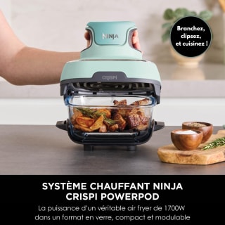 Friteuse sans huile Airfryer FN101EUSG Crispi NINJA pour 79,99€ chez Carrefour