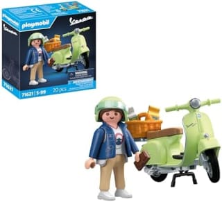 PLAYMOBIL Cars 71621 Vespa 150 Sprint Veloce (1969) por 10,00€ en Amazon