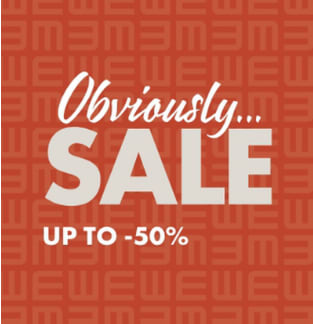 Tot 50% korting tijdens de sale bij We fashion