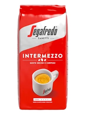 1 Kg Segafredo espresso intermezzo bonen voor €9,50 bij de Plus