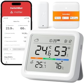 SwitchBot Meter Pro Wi‑Fi weerstation voor €59,99 bij Amazon