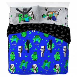 Minecraft Microsoft Fight Back Sábanas Conjunto 200 x 200 cm + 2 x 50 x 75 cm 19.99€