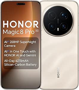 Honor Magic8 Pro 512GB Goud voor €783,54 dmv code bij Aliexpress