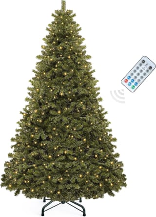 YITAHOME 6ft artificial Christmas tree (250 LED, 880 tips) for £36.11 at Amazon