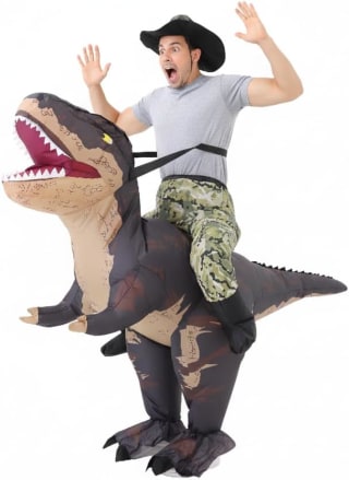 FUNFOCUS costume de dinosaure gonflable pour adulte à 29,99€ chez Amazon