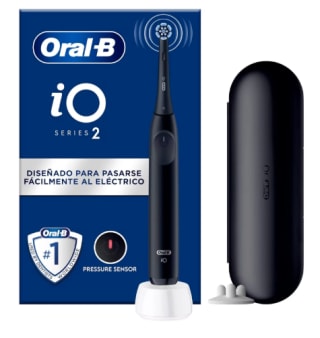 Oral-B iO 2 Cepillo Dientes Eléctrico incluye 1 Cabezal, 1 Estuche Viaje por 29.99€