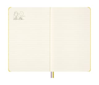 Moleskine Cuaderno large hojas rayadas Peanuts por 13,50€ en El Corte Inglés