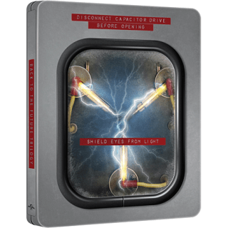 Retour vers le futur - L'Intégrale SteelBook 4K UHD pour 42,03€ chez E.Leclerc
