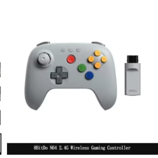 8BitDo N64 2.4G draadloze gamingcontroller voor €42,95 dmv code bij Aliexpress