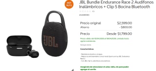 Audífonos JBL Endurance Race 2 + Bocina Clip 5 por $1,799 | Oferta Costco