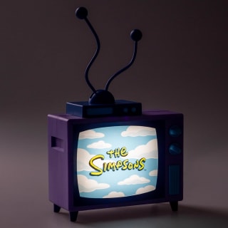 Lampara The Simpsons Luz LED pared para Habitación Gamer por 28.49€