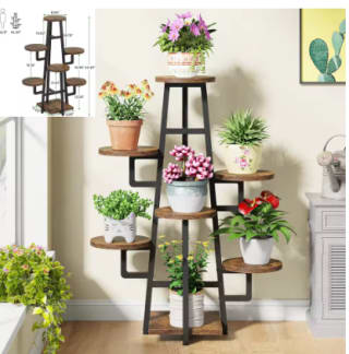 Plantenstandaard met 11 plankjes voor €46,99 dmv code bij Aliexpress