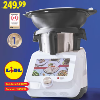 Robot de cocina Monsieur Cuisine Smart 1200 W por 249.99€