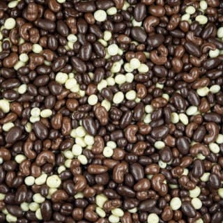 Chocolade studentenhaver 500 gram voor €2,50 in de Notenshop