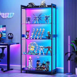 Coleshome Vitrine LED RGB 160 cm pour 117,32€ chez Amazon