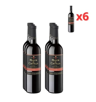 Pack de 6×750ml Mayor de Castilla Roble por 12.99€.