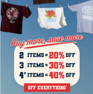 Tot 40% stapelkorting bij America Today