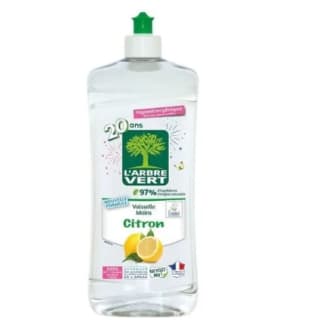 Liquide vaisselle L'ARBRE VERT Mains Citron de 750ml à 2,60€