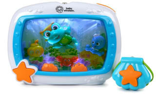 Baby Einstein nachtlamp en muziekmobiel voor €28,52 bij Amazon