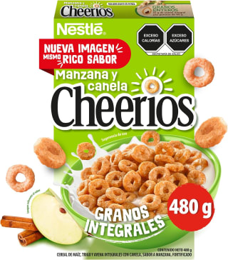 Cereal Nestlé Cheerios Aritos Fortificados Manzana Canela por $34 en Amazon