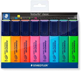 STAEDTLER 364WP8 Marcadores fluorescentes 8 unidades por 6,95€