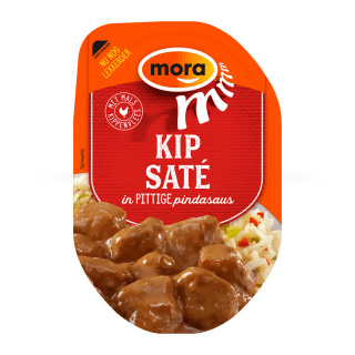 MORA Kip- of varkenssaté (160 g) voor €1,29 bij Aldi