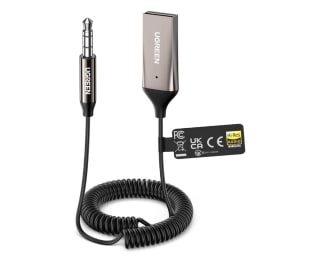 Adaptador de Audio UGREEN Inalámbrico USB con Micrófono y Cable Integrado por 15,39€