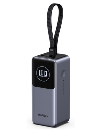 Batterie Externe 20000mAh avec Câble USB-C Intégré UGREEN Nexode Pro 130W à 49,96€