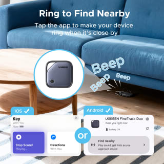 UGREEN Smart Finder (tarjeta Bluetooth) por $343 en AliExpress