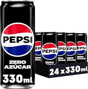 Pepsi Zero pack 24 latas 330 ml por 10.34€