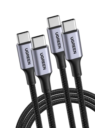 UGREEN USB C kabel 100W (2 m, 2 stuks) voor €10,91 bij Amazon