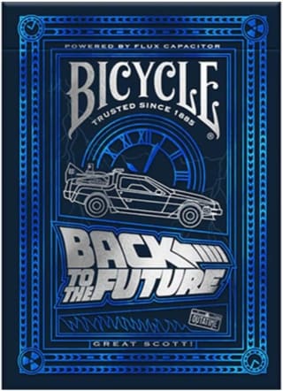 Bicycle Jeu de 54 cartes – Édition Retour vers Le Futur pour 8,93€ chez Amazon