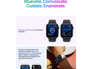 Apple Watch SE 3 (40 mm, aluminio) por $4,124.25 en Amazon
