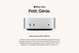 Apple Mac mini (Puce M6, 16 Go, 256 Go) pour 1.049€
