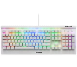 Sharkoon Skiller SGK3 Wit, Blue Switches voor €26,99 bij Alternate