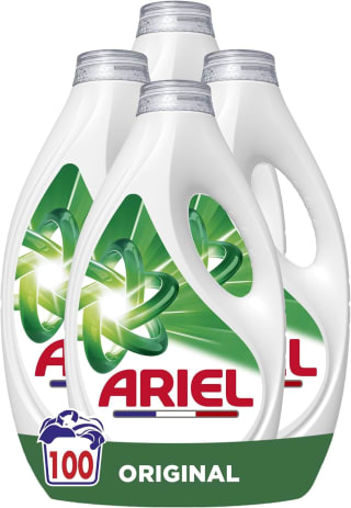 Ariel Original Lessive Liquide (100 lavages, 4,5 L) pour 14,85€