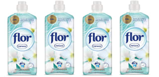 4 Botes de Flor Suavizante ropa concentrado, aroma nenuco 78 dosis por 8.93€