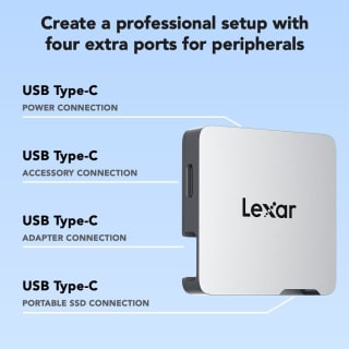 Lexar Professional Go Concentrador Portátil por $686 en Amazon