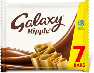 Galaxy Ripple Milk Chocolate 7 x 30g for £2.36 at Amazon