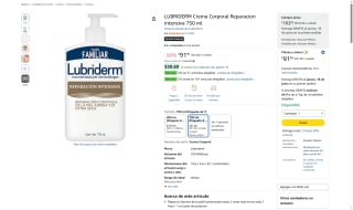 Crema Lubriderm 750ml por $92 | Oferta Amazon
