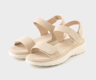Sandalia con plantilla confortable de mujer TEX color crudo por 19.90€