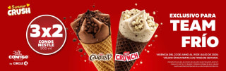 3x2 en Conos Helado Nestlé | Circle K