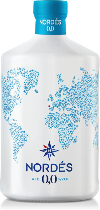 Nordés 0,0 bebida sin alcohol 70 cl por 9,50€ en Amazon