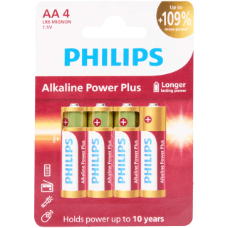 Philips batterijen AA voor €0,99