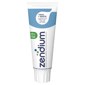 Zendium Tandpasta Fresh+White 75 ml voor €1,99 bij Plein