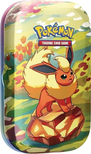 Pokémon TCG Prismatic Evolutions Flareon Mini Tin £7.37 Invite Only Deal