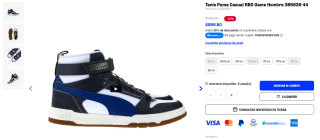 Tenis Puma Casual RBD Game por $999 | Oferta Martí