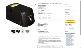 Regulador Voltaje Koblenz por $697 | Oferta Amazon